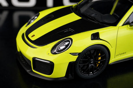 [AutoArt] 1:18 Porsche 2018 911 GT2 RS 991.2 Auto modello verde acido in metallo pressofuso