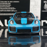 [AutoArt] 1:18 Porsche 2018 911 GT2 RS 991.2 Modello Blu Auto Pressofuso