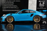 [AutoArt] 1:18 Porsche 2018 911 GT2 RS 991.2 Modello Blu Auto Pressofuso