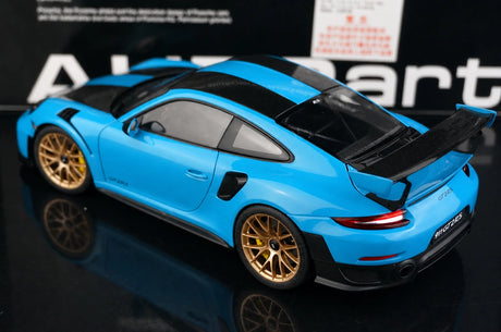 [AutoArt] 1:18 Porsche 2018 911 GT2 RS 991.2 Modello Blu Auto Pressofuso