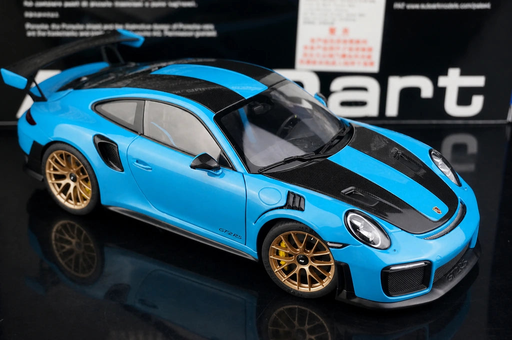 [AutoArt] 1:18 Porsche 2018 911 GT2 RS 991.2 Modello Blu Auto Pressofuso