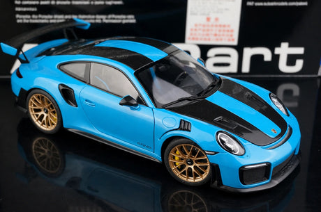 [AutoArt] 1:18 Porsche 2018 911 GT2 RS 991.2 Modello Blu Auto Pressofuso