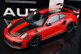 [AutoArt] 1:18 Porsche 2018 911 GT2 RS 991.2 Modello Rosso di auto in metallo pressofuso