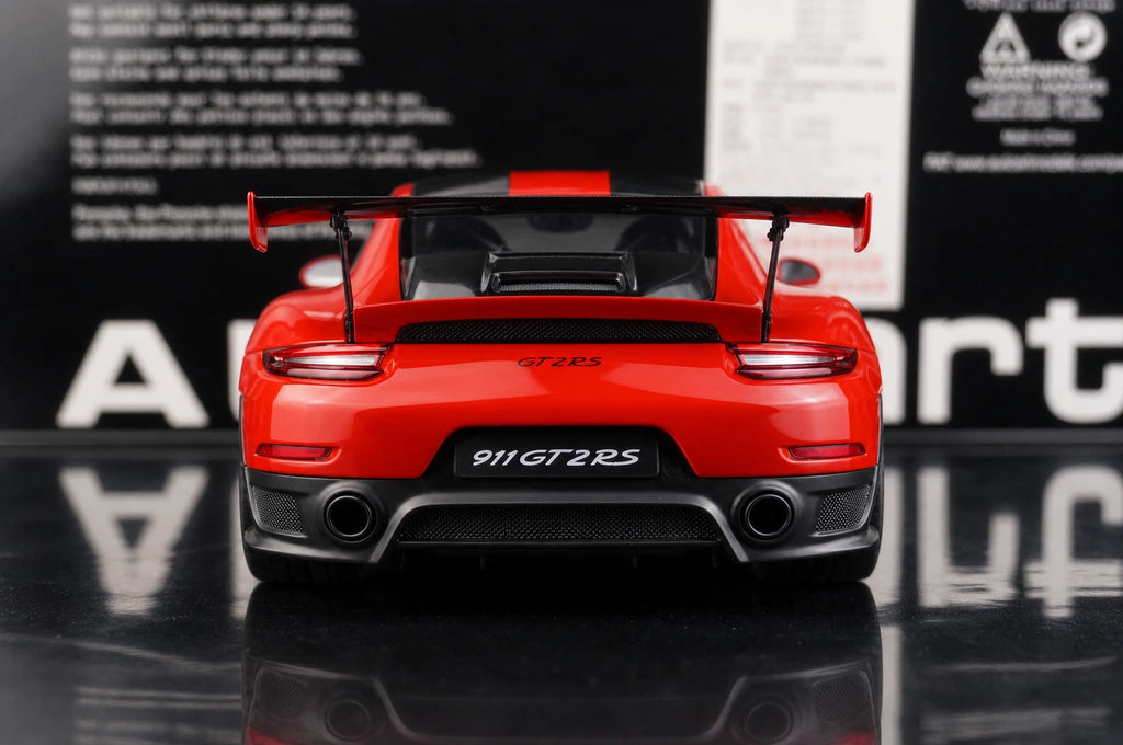 [AutoArt] 1:18 Porsche 2018 911 GT2 RS 991.2 Modello Rosso di auto in metallo pressofuso