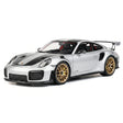 [AutoArt] 1:18 Porsche 2018 911 GT2 RS 991.2 Auto modello d'argento in metallo pressofuso