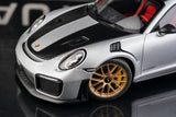 [AutoArt] 1:18 Porsche 2018 911 GT2 RS 991.2 Auto modello d'argento in metallo pressofuso