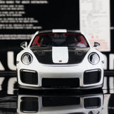 [AutoArt] 1:18 Porsche 2018 911 GT2 RS 991.2 Modello bianco di auto in metallo pressofuso