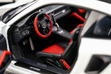 [AutoArt] 1:18 Porsche 2018 911 GT2 RS 991.2 Modello bianco di auto in metallo pressofuso