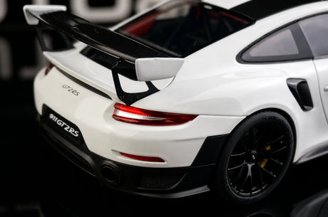 [AutoArt] 1:18 Porsche 2018 911 GT2 RS 991.2 Modello bianco di auto in metallo pressofuso