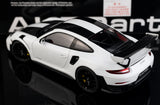 [AutoArt] 1:18 Porsche 2018 911 GT2 RS 991.2 Modello bianco di auto in metallo pressofuso