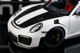 [AutoArt] 1:18 Porsche 2018 911 GT2 RS 991.2 Modello bianco di auto in metallo pressofuso