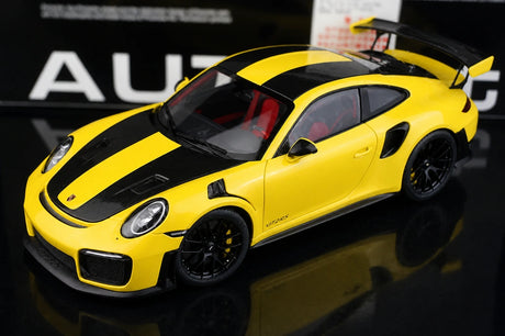 [AutoArt] 1:18 Porsche 2018 911 GT2 RS 991.2 Auto Gialla in Metallo Pressofuso