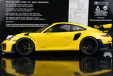[AutoArt] 1:18 Porsche 2018 911 GT2 RS 991.2 Auto Gialla in Metallo Pressofuso