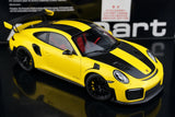 [AutoArt] 1:18 Porsche 2018 911 GT2 RS 991.2 Auto Gialla in Metallo Pressofuso