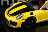 [AutoArt] 1:18 Porsche 2018 911 GT2 RS 991.2 Auto Gialla in Metallo Pressofuso