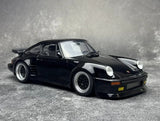 [AutoArt] 1:18 Porsche 911 (930) Turbo Wangan Midnight Blackbird Black Model Car Die-Cast
