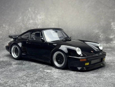 [AutoArt] 1:18 Porsche 911 (930) Turbo Wangan Midnight Blackbird Black Model Car Die-Cast