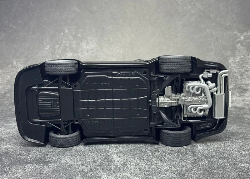 [AutoArt] 1:18 Porsche 911 (930) Turbo Wangan Midnight Blackbird Black Model Car Die-Cast