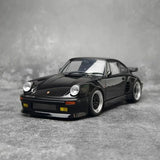 [AutoArt] 1:18 Porsche 911 (930) Turbo Wangan Midnight Blackbird Black Model Car Die-Cast