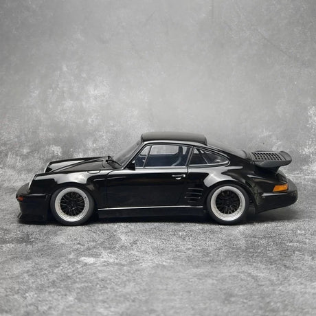 [AutoArt] 1:18 Porsche 911 (930) Turbo Wangan Midnight Blackbird Black Model Car Die-Cast