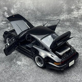 [AutoArt] 1:18 Porsche 911 (930) Turbo Wangan Midnight Blackbird Black Model Car Die-Cast