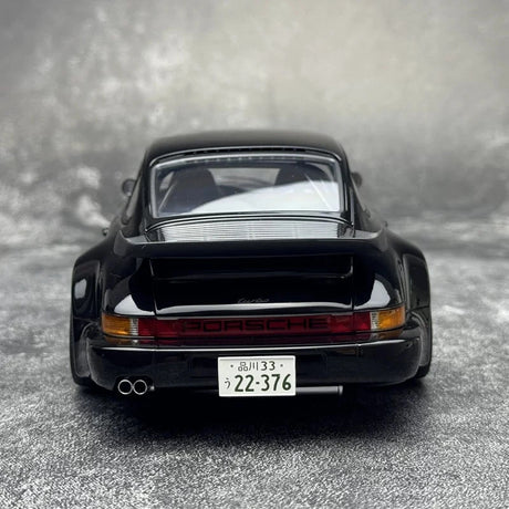 [AutoArt] 1:18 Porsche 911 (930) Turbo Wangan Midnight Blackbird Black Model Car Die-Cast