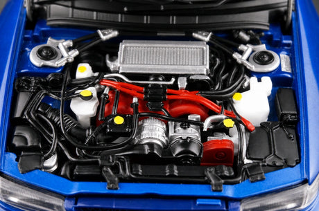 AutoArt Subaru 1998 Impreza 22B Blue 1:18 – Modelo de Metal Fundido em Metal de Coleção