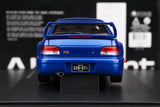 AutoArt Subaru 1998 Impreza 22B Blue 1:18 – Modelo de Metal Fundido em Metal de Coleção