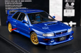 AutoArt Subaru 1998 Impreza 22B Blue 1:18 – Modelo de Metal Fundido em Metal de Coleção
