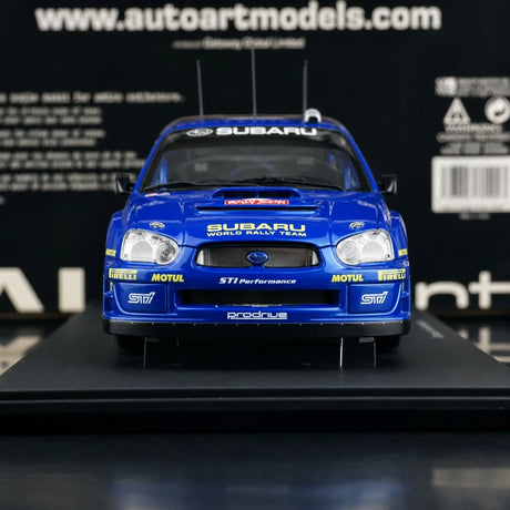 Subaru 2001 Impreza WRC Gravel #1 1:18 modelo colecionável em fundição por AutoArt - ver 1