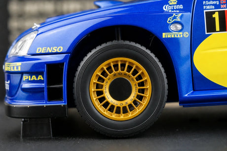 Subaru 2001 Impreza WRC Gravel #1 1:18 modelo colecionável em fundição por AutoArt - ver 10
