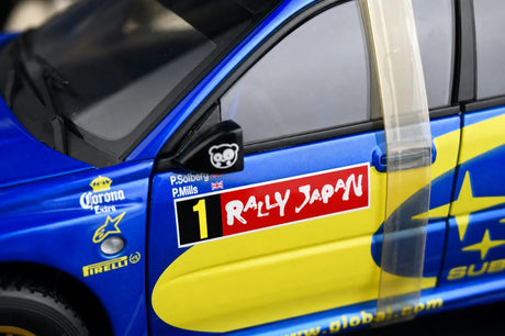 Subaru 2001 Impreza WRC Gravel #1 1:18 modelo colecionável em fundição por AutoArt - ver 11