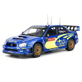 Subaru 2001 Impreza WRC Gravel #1 1:18 modèle de collection en métal moulé sous pression par AutoArt - vue 13