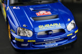 Subaru 2001 Impreza WRC Gravel #1 1:18 modèle de collection en métal moulé sous pression par AutoArt - vue 9