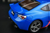 AutoArt Subaru 2013 BRZ azul 1:18 – modelo de coleção em metal fundido