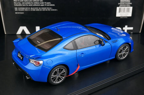 AutoArt Subaru 2013 BRZ azul 1:18 – modelo de coleção em metal fundido