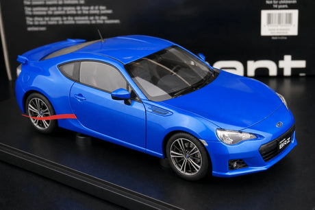 AutoArt Subaru 2013 BRZ azul 1:18 – modelo de coleção em metal fundido