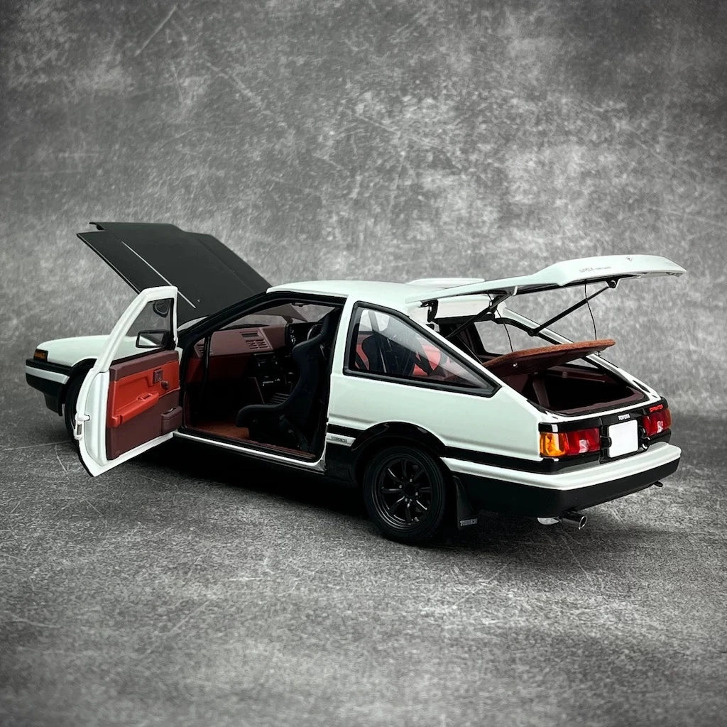 [AutoArt] 1:18 Toyota 1983 Sprinter Trueno AE86 Blue Model Car Die-Cast