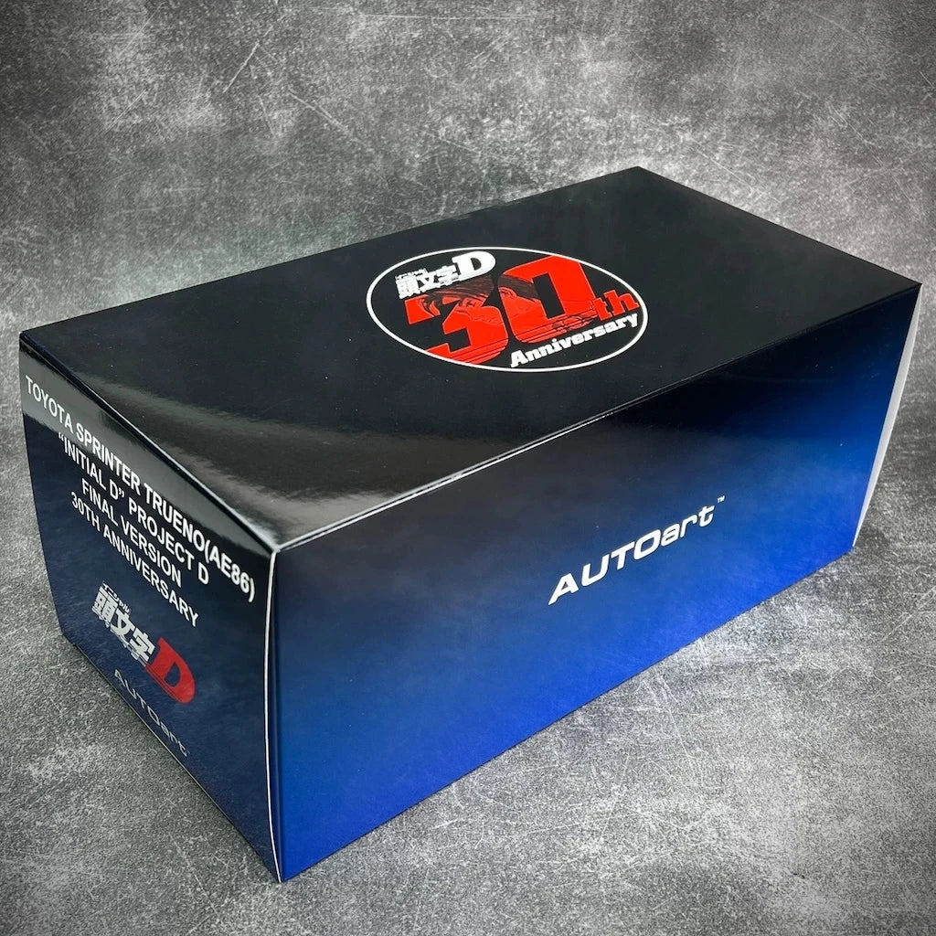 [AutoArt] 1:18 Toyota 1983 Sprinter Trueno AE86 Blue Model Car Die-Cast