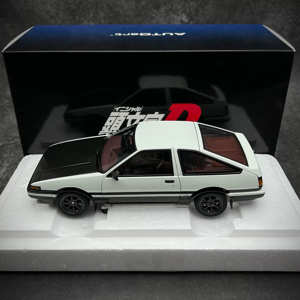 [AutoArt] 1:18 Toyota 1983 Sprinter Trueno AE86 Blue Model Car Die-Cast