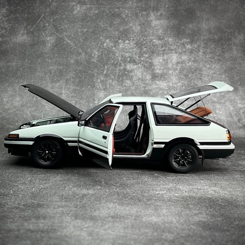 [AutoArt] 1:18 Toyota 1983 Sprinter Trueno AE86 Blue Model Car Die-Cast