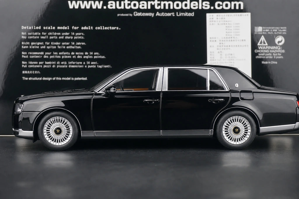 AutoArt Toyota 2019 Century Black 1:18 – Modello da collezione pressofuso