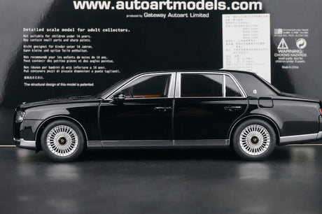 AutoArt Toyota 2019 Century Black 1:18 – Collectible Diecast Model Die-Cast