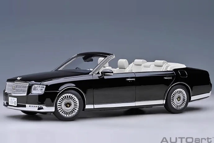 [AutoArt] 1:18 Toyota 2019 Century Convertible Black Model Car Die-Cast