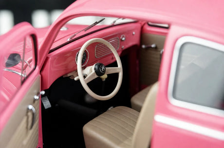 AutoArt Volkswagen 1955 Beetle 1200 Roze 1:18 – Verzamelobject gegoten model gegoten