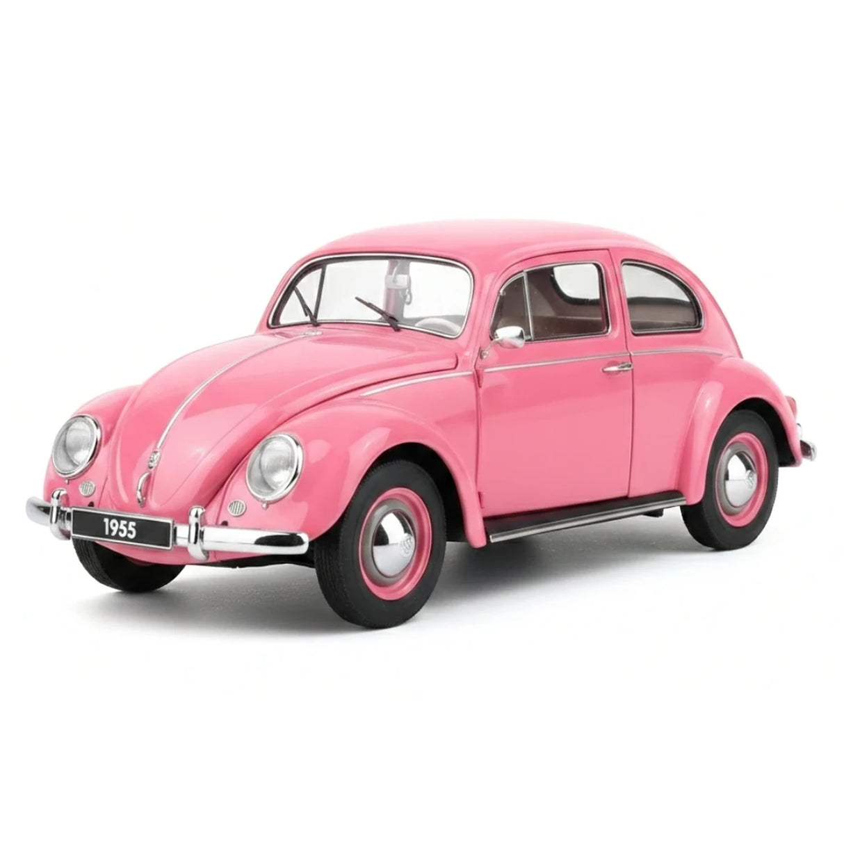 AutoArt Volkswagen 1955 Beetle 1200 Pink 1:18 – Modello da collezione in metallo pressofuso