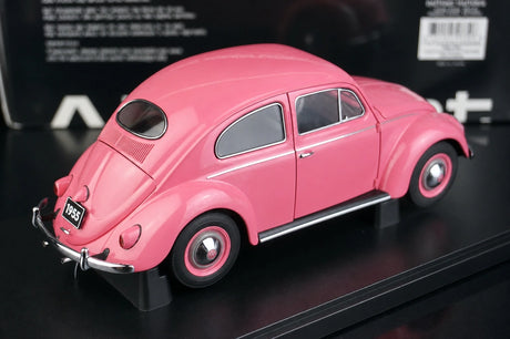 AutoArt Volkswagen 1955 Beetle 1200 Roze 1:18 – Verzamelobject gegoten model gegoten