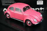 AutoArt Volkswagen 1955 Beetle 1200 Pink 1:18 – Modello da collezione in metallo pressofuso