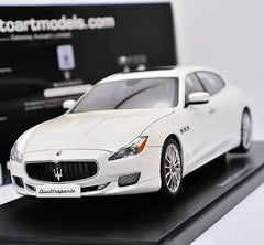 [AutoArt] 1:18 Maserati 2015 Quattroporte GTS White Model Car Die-Cast