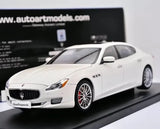 [AutoArt] 1:18 Maserati 2015 Quattroporte GTS White Model Car Die-Cast